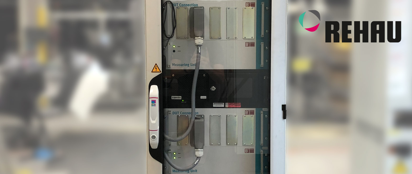 Retrofit einer Stoßfänger-Prüfanlage bei REHAU